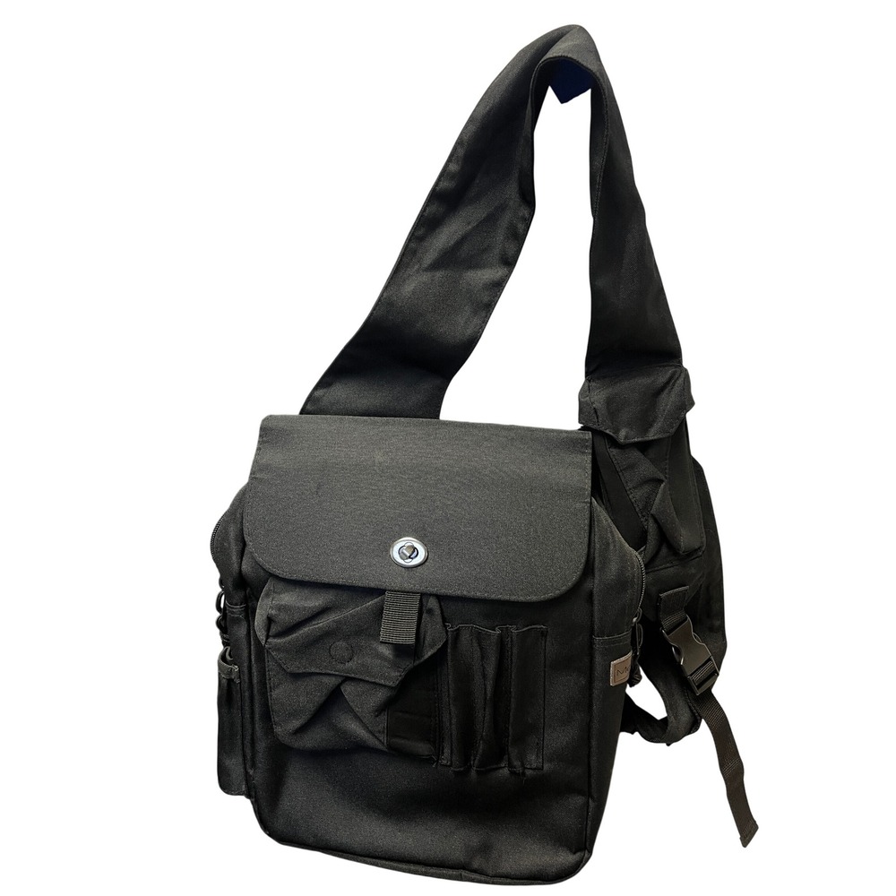 Man-Pack OP Sac Shoulder Sling Bag Tactical Canvas Utility Crossbody Tech Urban